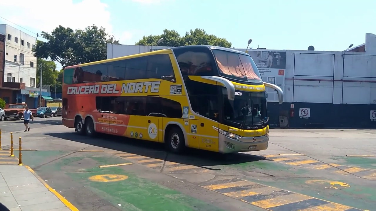 MICROS de LARGA DISTANCIA  - Buses  Argentinos - &Ocirc;NIBUS saindo RODOVI&Aacute;RIA Argentina - MICROBUS