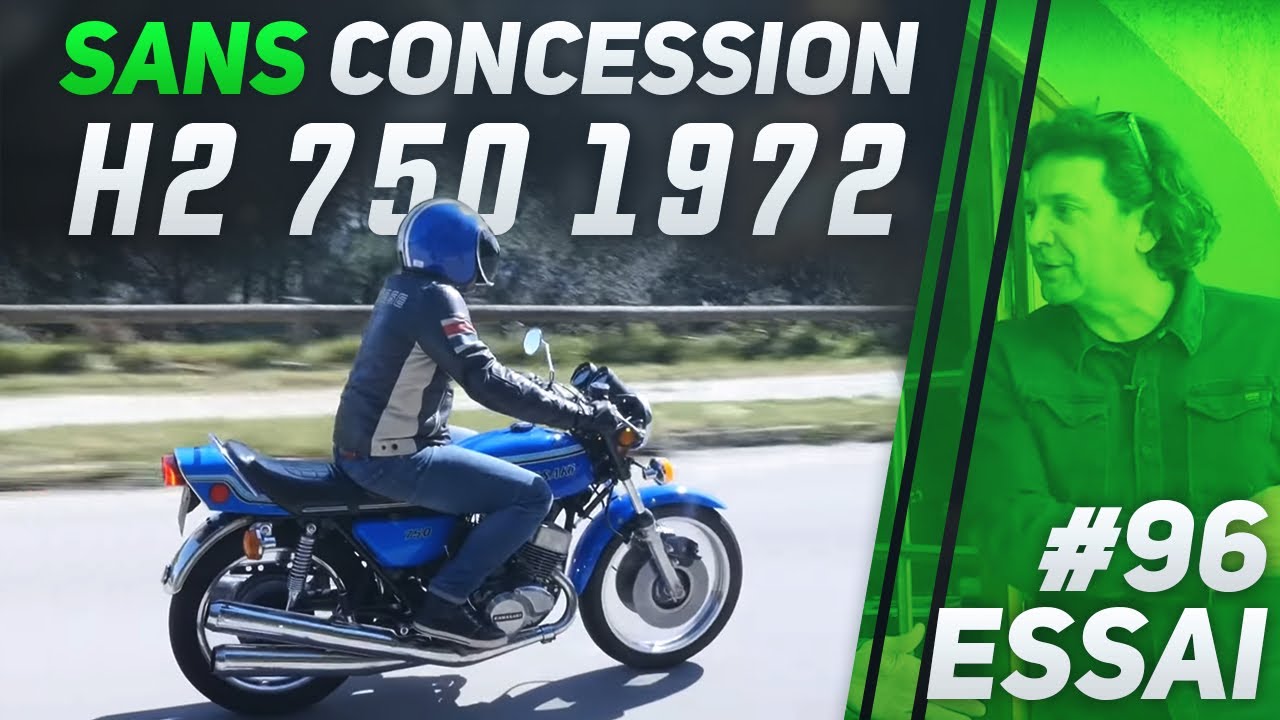 Essai : Tombé sous le charme d'une Kawasaki H2 de 1972