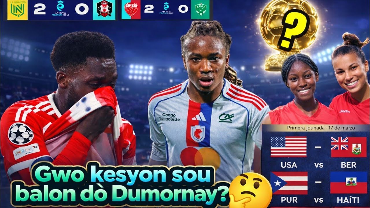 Melchie Dumornay: rèv Balon d’Or la an danje? 😱/ Top 10... 
