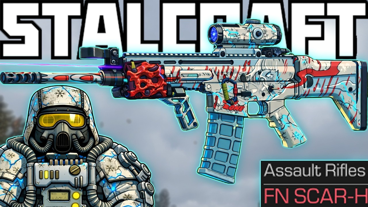 Пистолет FN SCARH уничтожает всех в игре STALCRAFT:X!