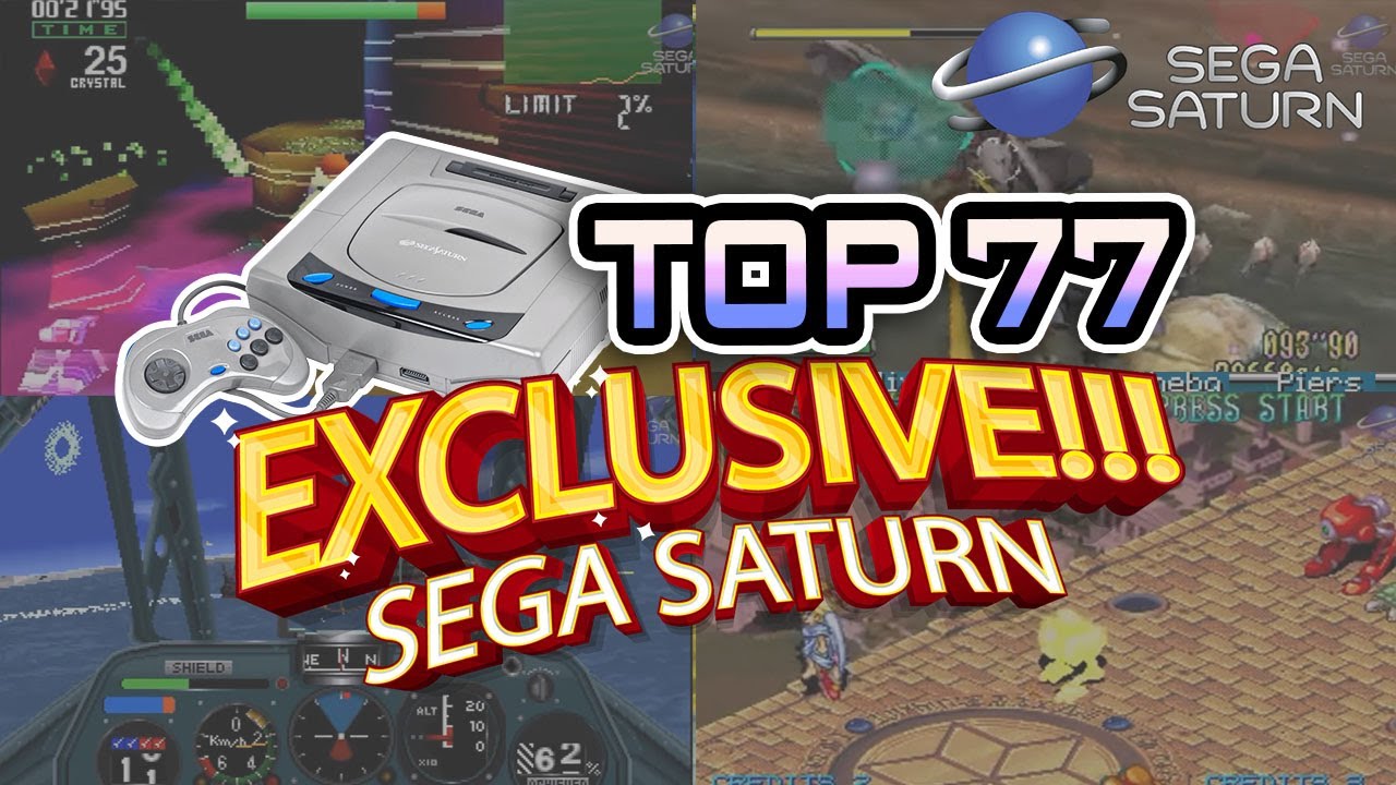 77 Best Sega Saturn Exclusive Games in 30 minutes - My Recommendation List!