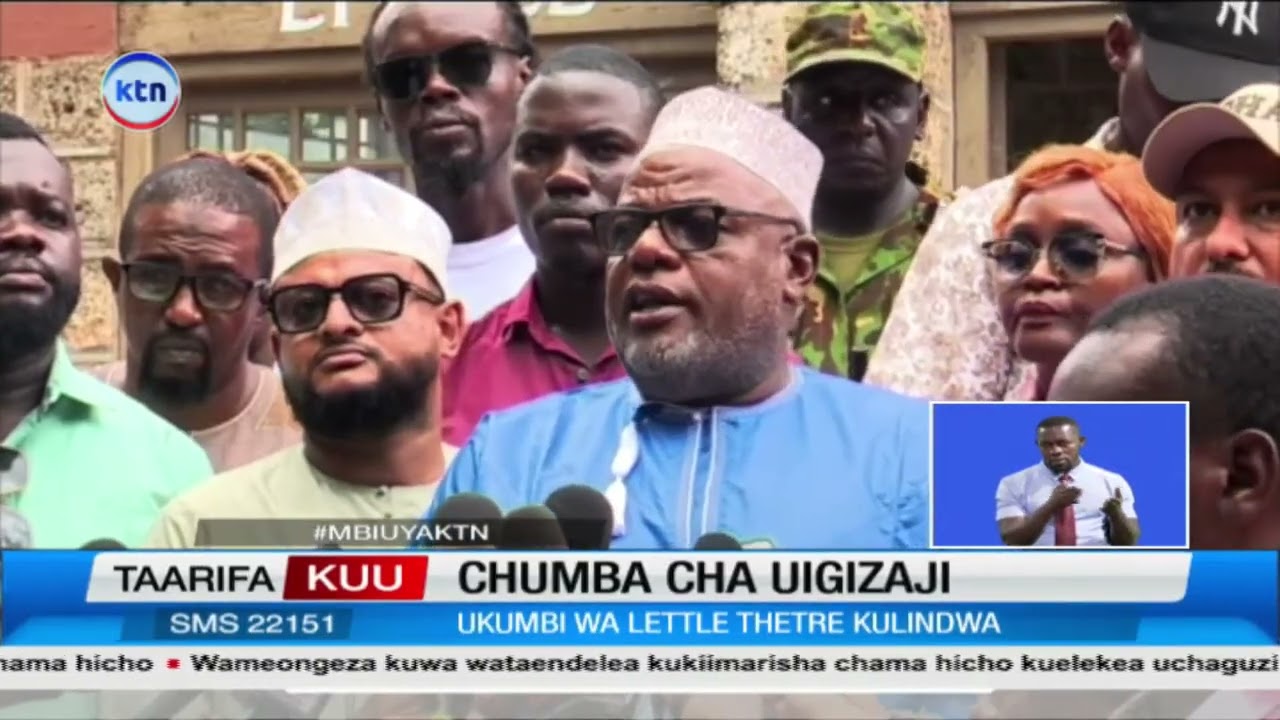 Katibu wa wizara ya uchukuzi ahakikishia wasanii wa Little Theatre Mombasa hawatafukuzwa