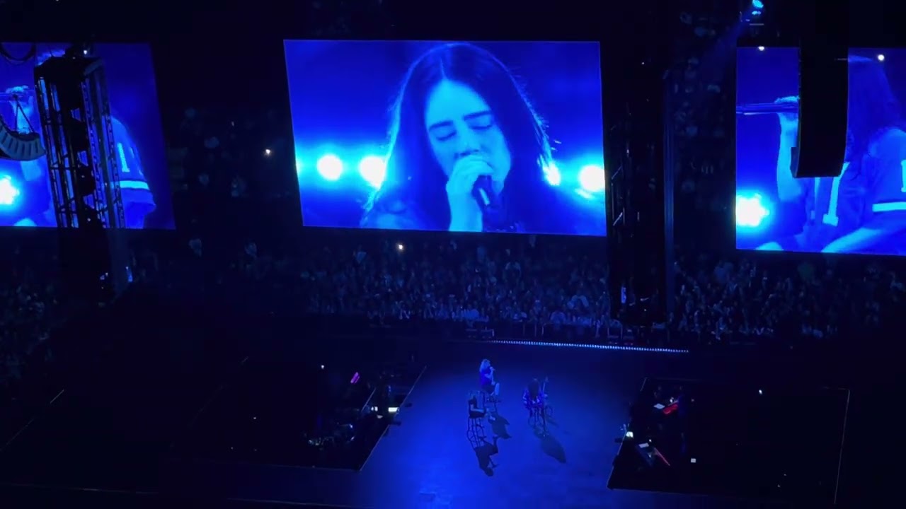 BILLIE EILISH- Your Power; Skinny; Another Love.  Live at San Francisco Chase Center, 11/22/2025