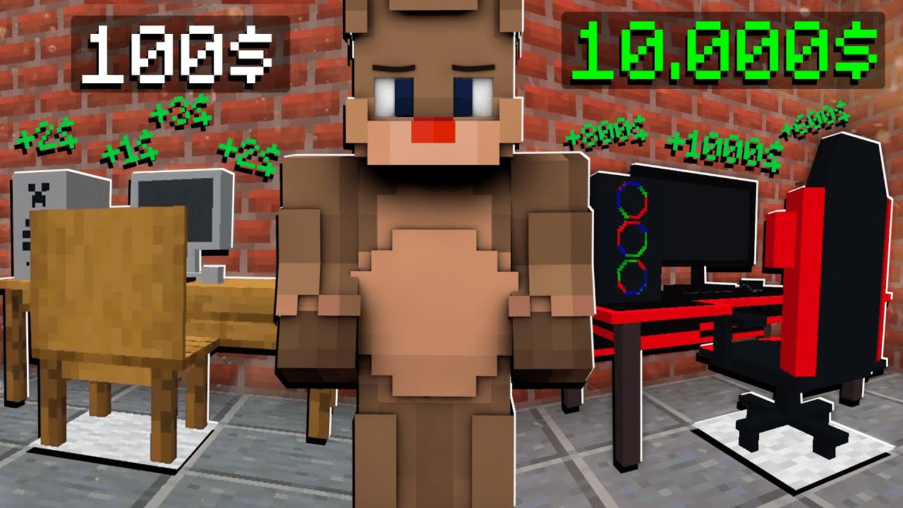 Майнкрафт, но я ОТКРЫЛ своё ИНТЕРНЕТ КАФЕ &bull; Internet Cafe Simulator