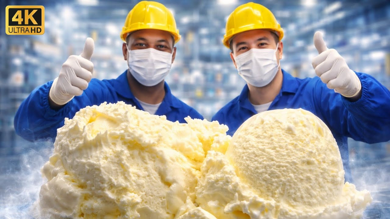 INSIDE a $50 Million Ice Cream Factory 🍦|  You Won’t Believe How Ice Cream Bars Are Made!