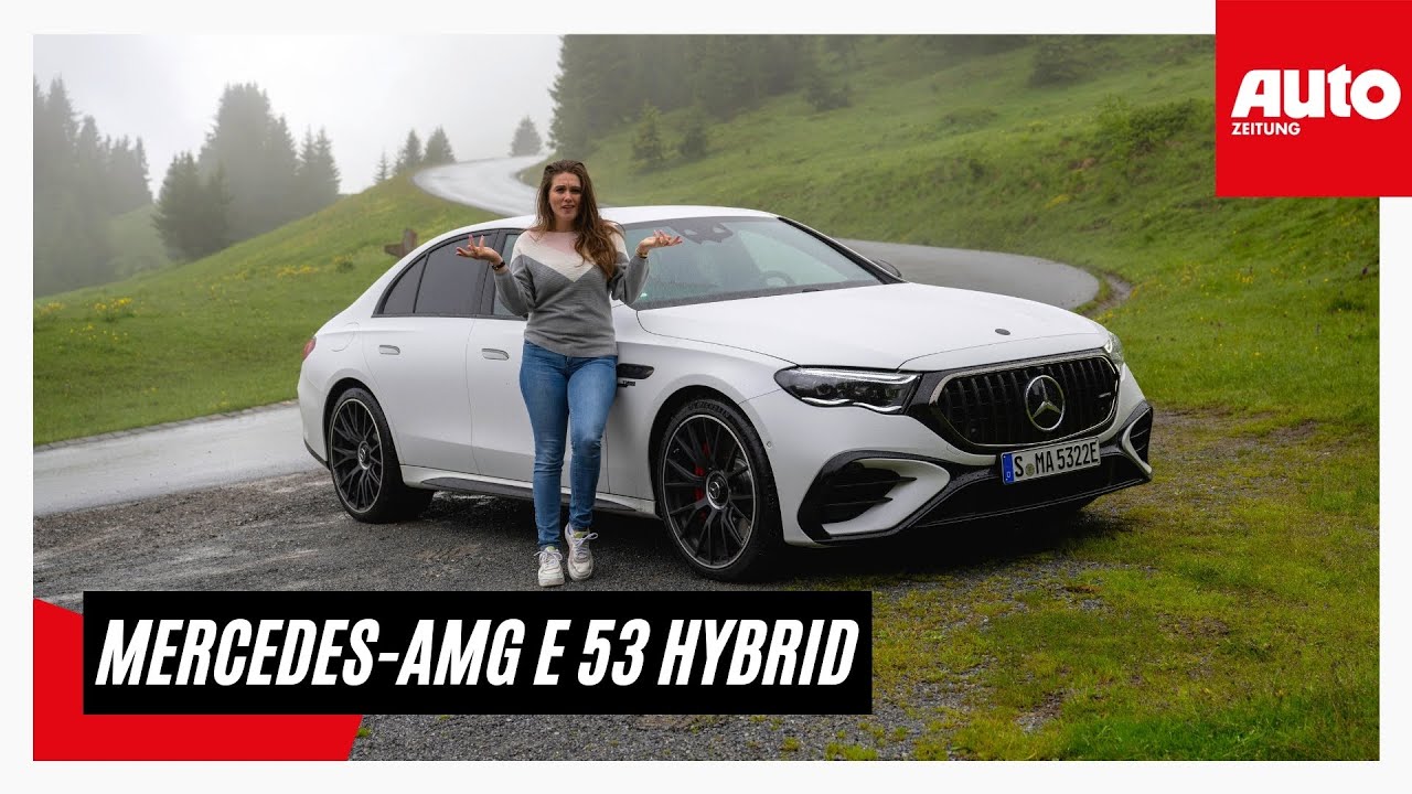 Mercedes-AMG E 53 Hybrid (2024): Eine sch&ouml;ne &Uuml;berraschung | AUTO ZEITUNG