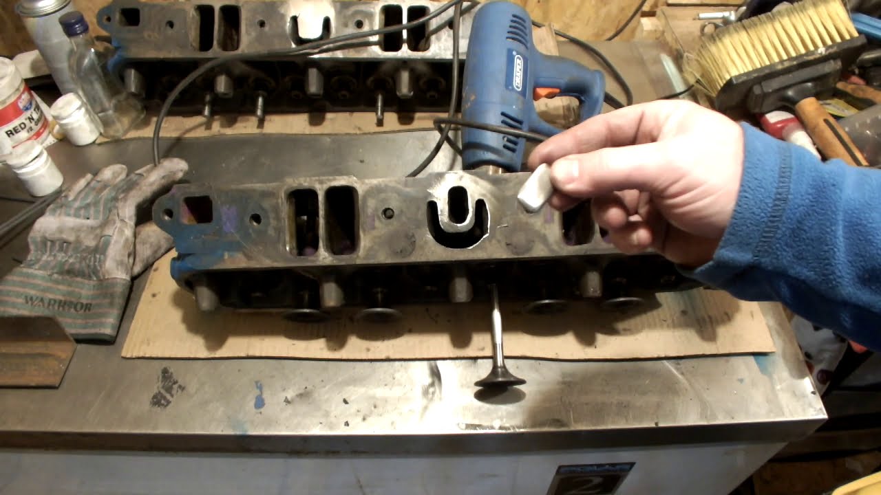 How To block the exhaust crossover on a Chrysler 360LA small block engine