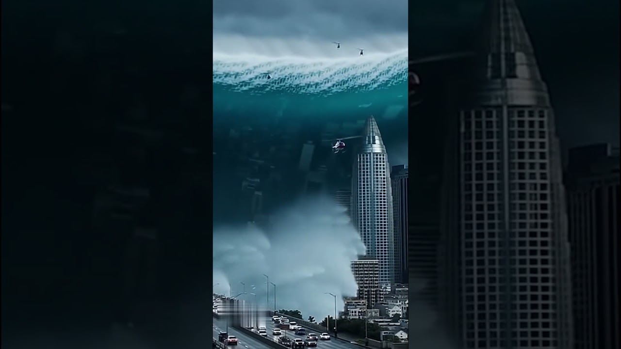 🌊 10KM MEGA TSUNAMI Destroys San Francisco! | Realistic Disaster in 8K Cinematic