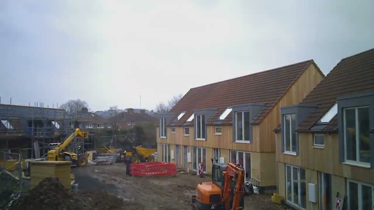 Timelapse construction footage | Lower Knowle Farm