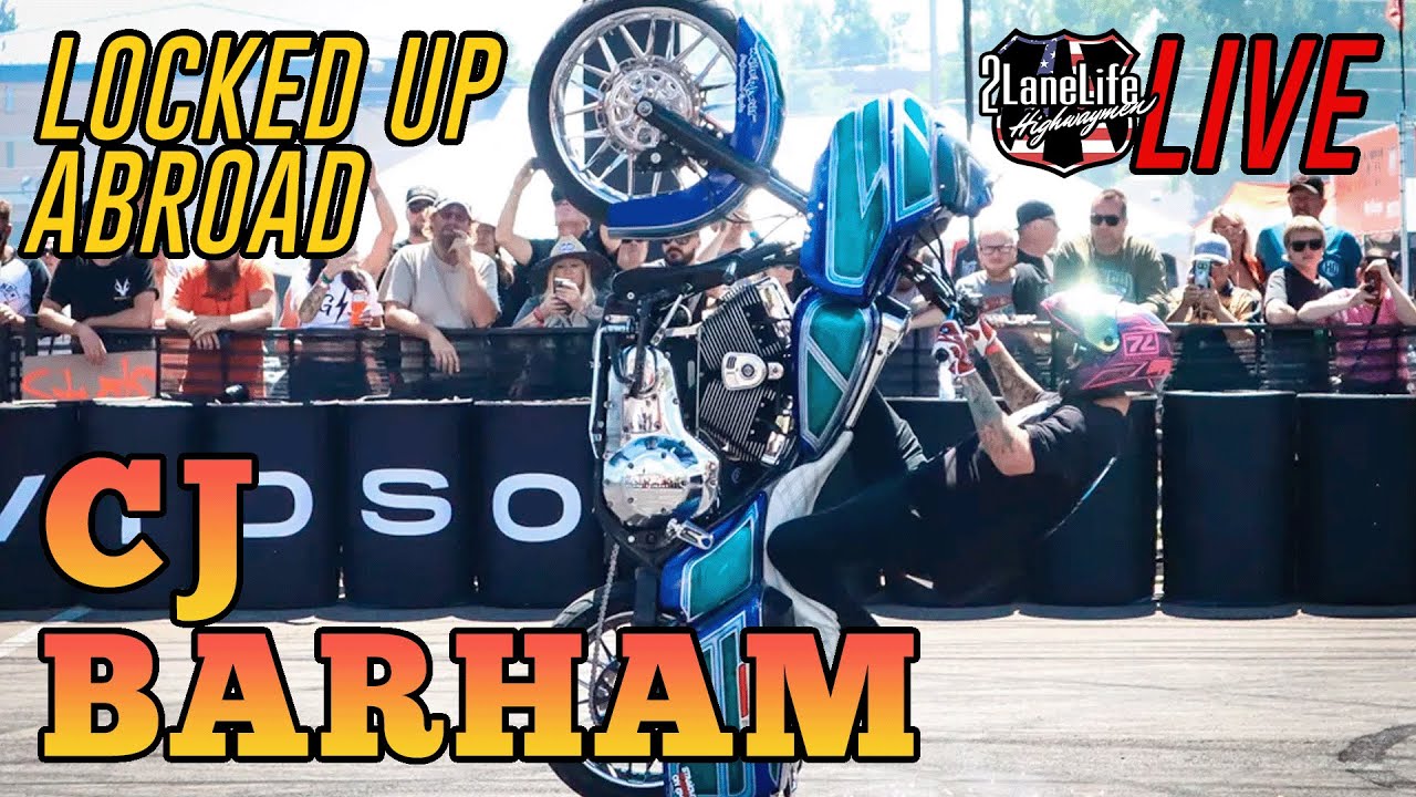 2LaneLIVE | Locked up Abroad with CJ Barham | Stories from Down South