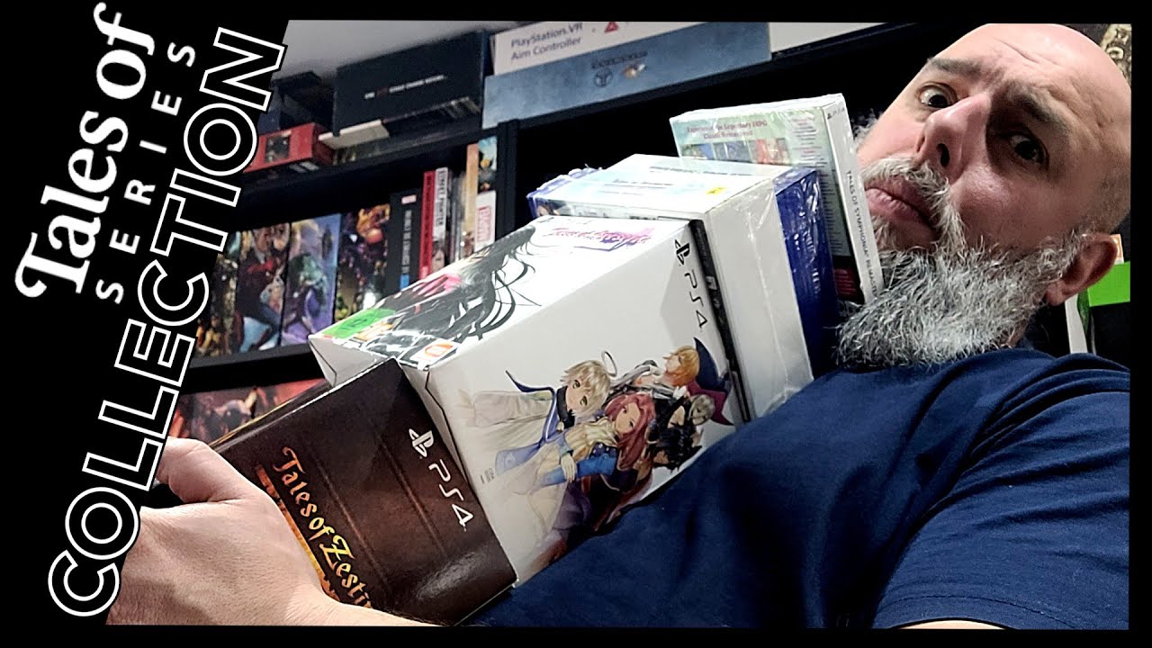 COLLECTION SAGA TALES OF PS4/PS5 - RETROSPECTIVE ET SUPERBES PIECES !