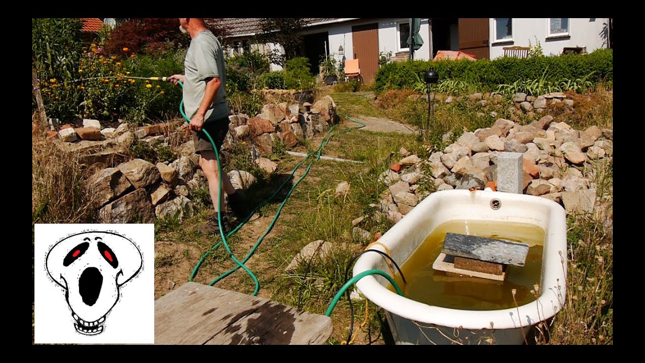 Von Gartenarbeit, Garten und Spatzen