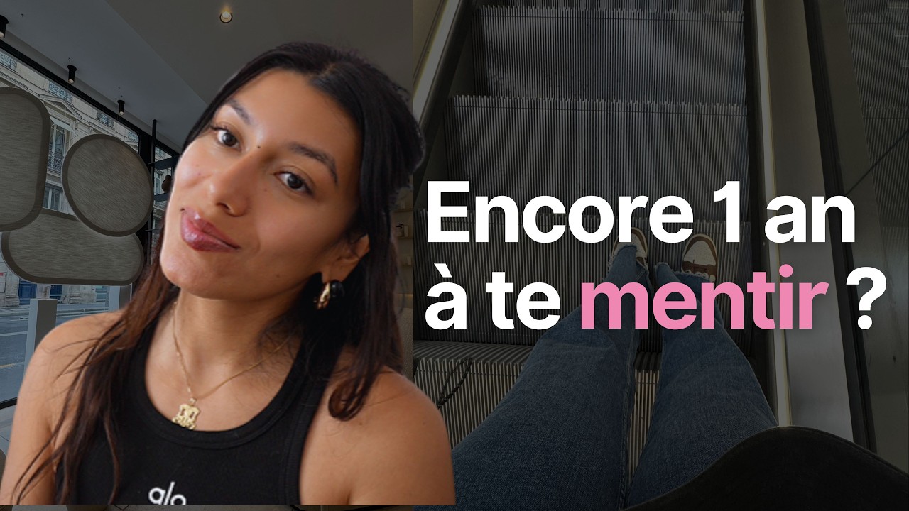 Arrête de faire des résolutions. Dans un an, tu seras toujours au même endroit.