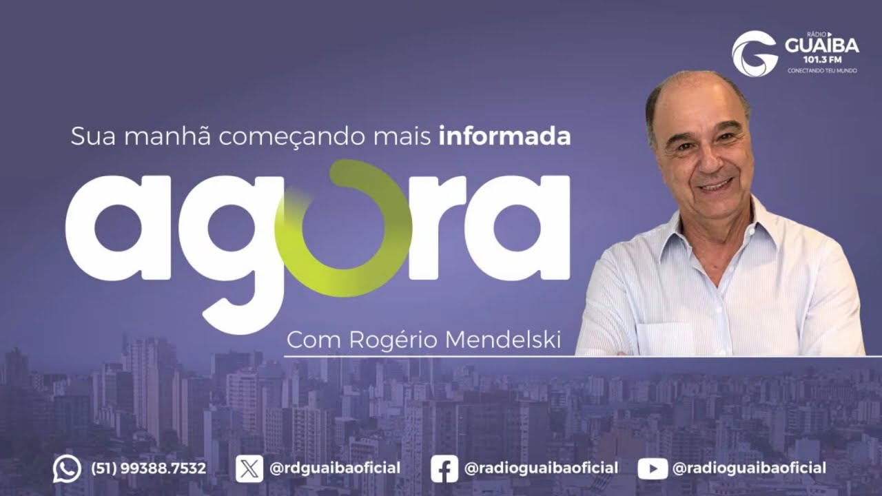 AGORA, COM ROG&Eacute;RIO MENDELSKI 15/04/2026