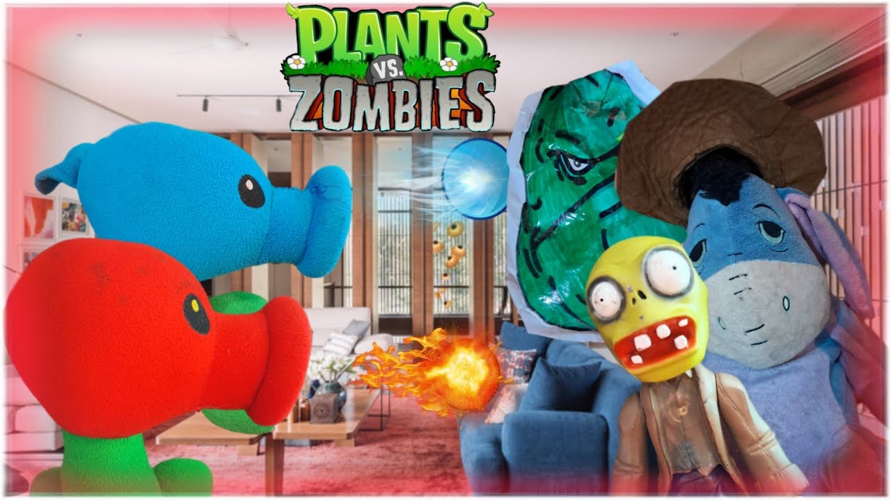 🌿 Plants vs zombies 🧟‍♂️🧟‍♀️:🏡 Pelea en casa: 🔥