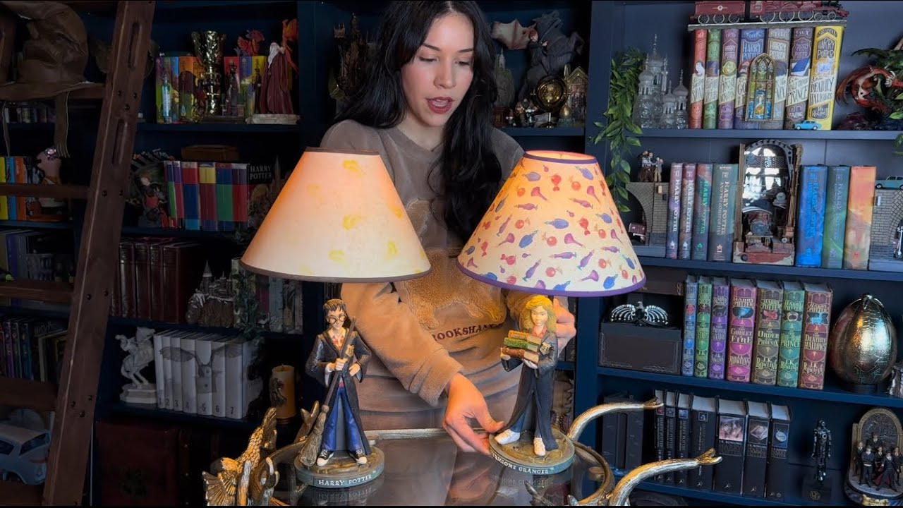 UNBOXING PRE MOVIE HARRY POTTER LAMPS