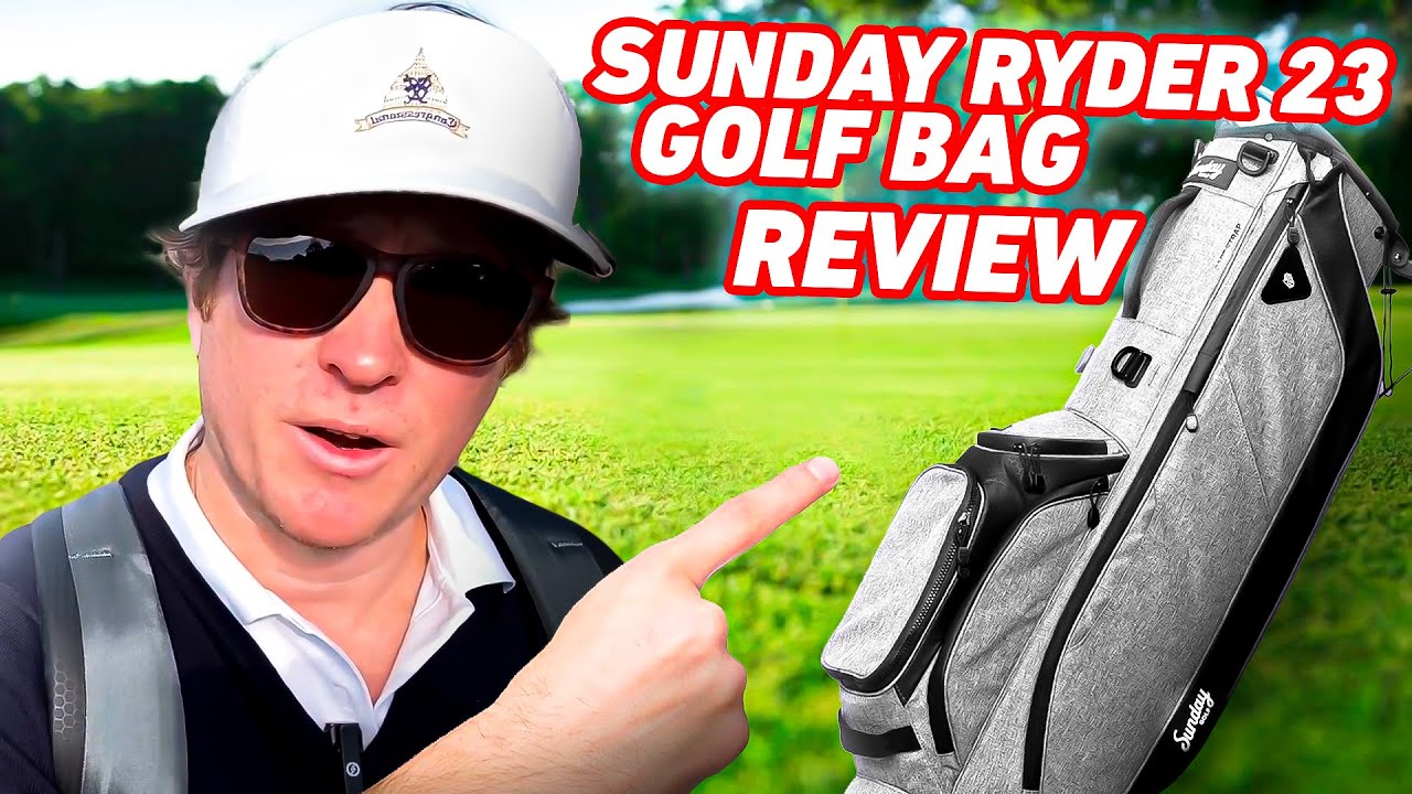 Is This the Most Comfortable & Convenient Stand Bag Ever? The Sunday Ryder 23 Golf Bag Review