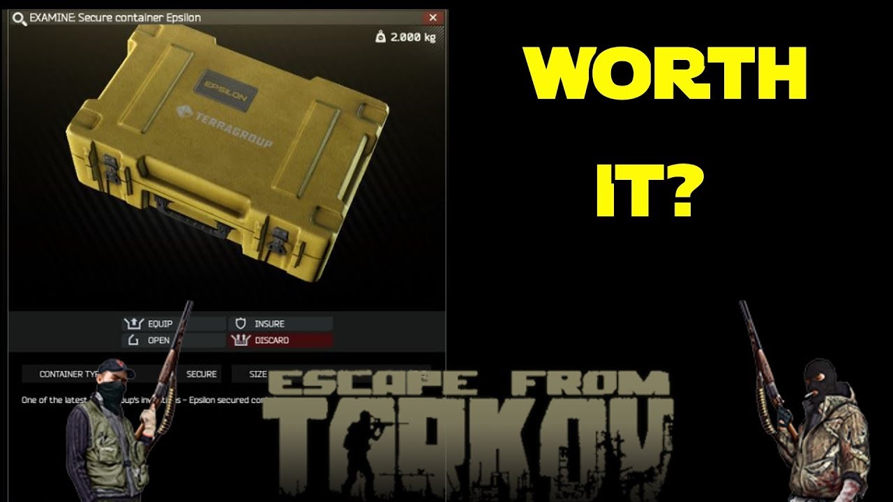 Epsilon Container Worth it?  Escape From Tarkov