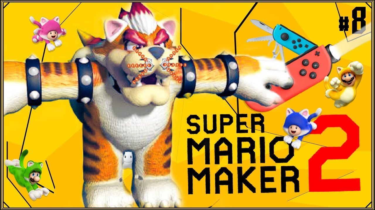 Super Mario Maker 2 #8 - Finał fabułki! (!) (yhy!) (ideka?)