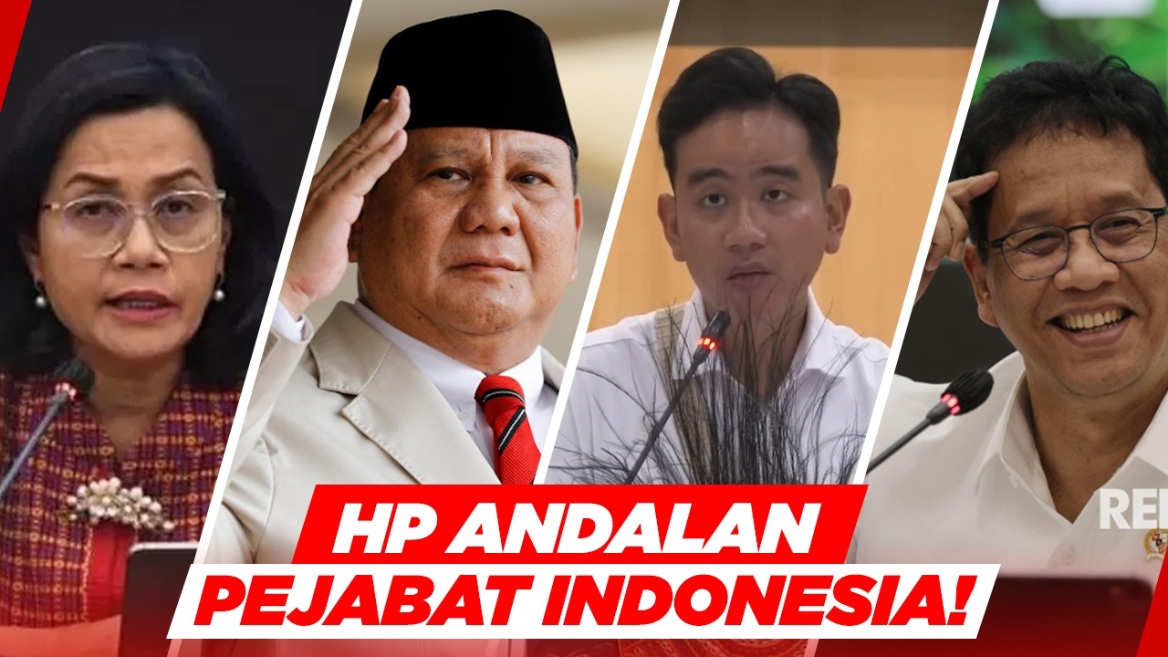 Investigasi HP Pejabat Terkenal Indonesia‼️ Ternyata Ini HP Purbaya, KDM, Prabowo & Sri Mulyani‼️
