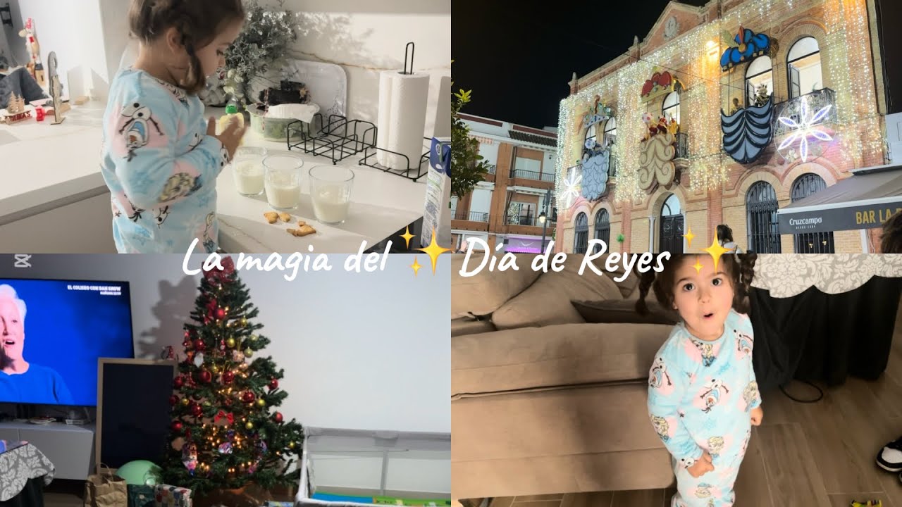 SÚPER VLOG ✨Dos días de pura magia: Cabalgatas, Reyes Magos y la reacción más esperada🥹👑 #reyesmagos