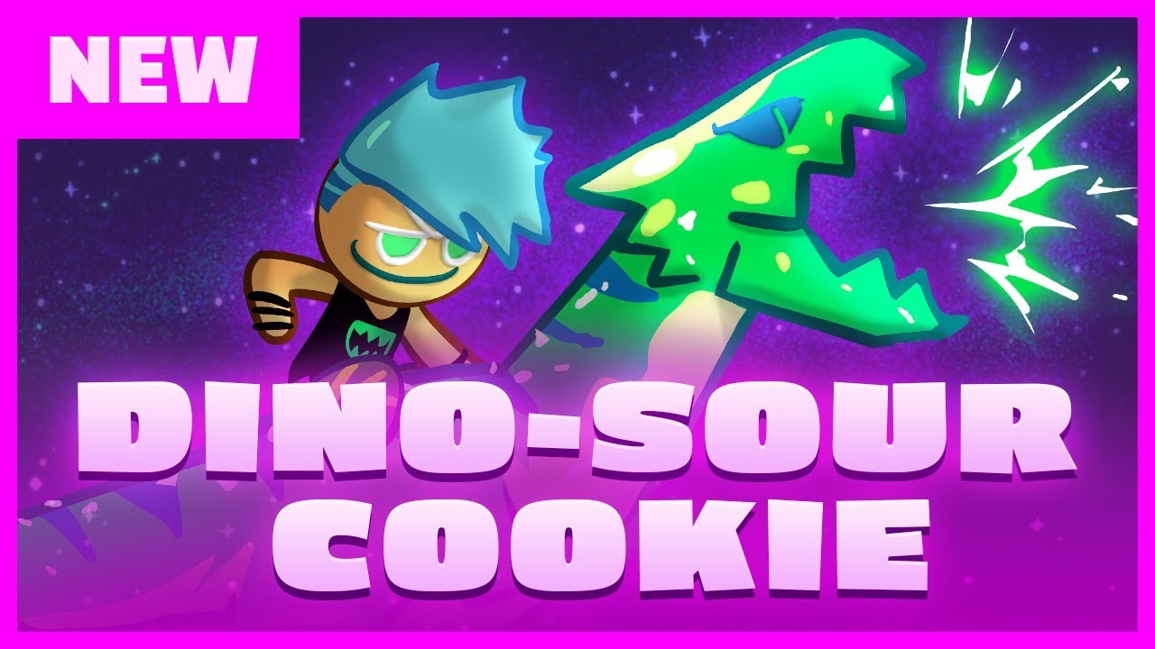 DINO-SOUR COOKIE IS HERE!