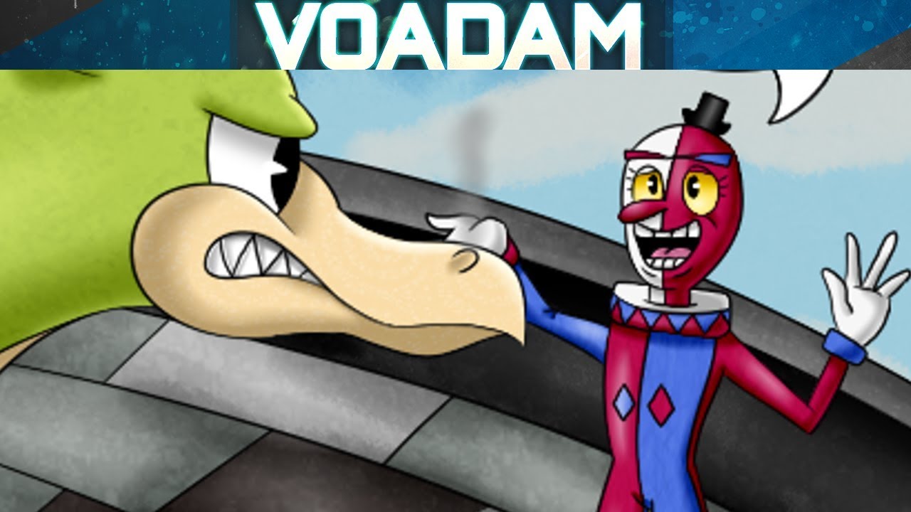 Beppi the Jester (Cuphead Comic Dub #72) Featuring Cuphead Fanart of Beppi and Grimm Matchstick