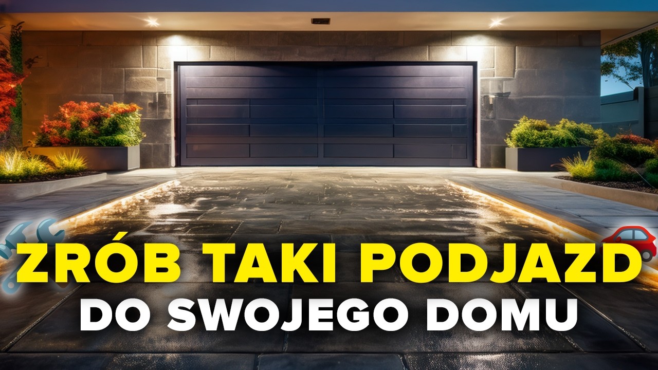 Podjazd z KOSTKI, BETONU czy TŁUCZNIA? Co wybrać? 🤔🔍