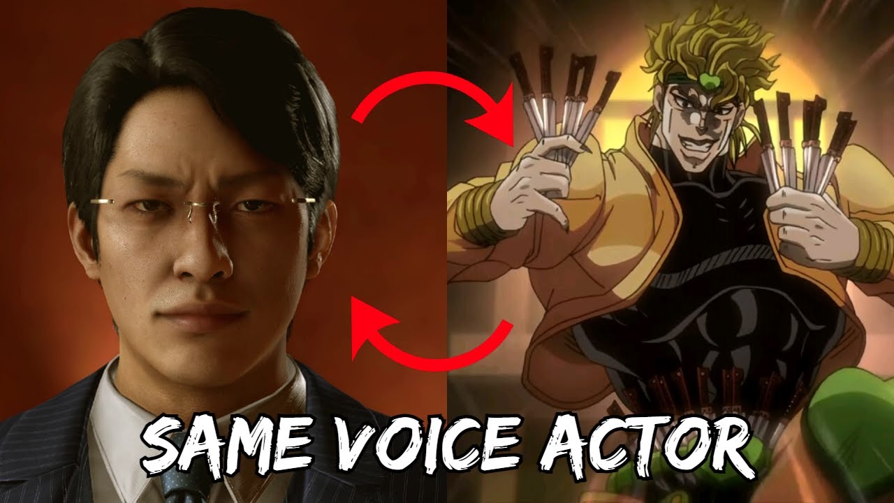 Yakuza characters with the same voice actor