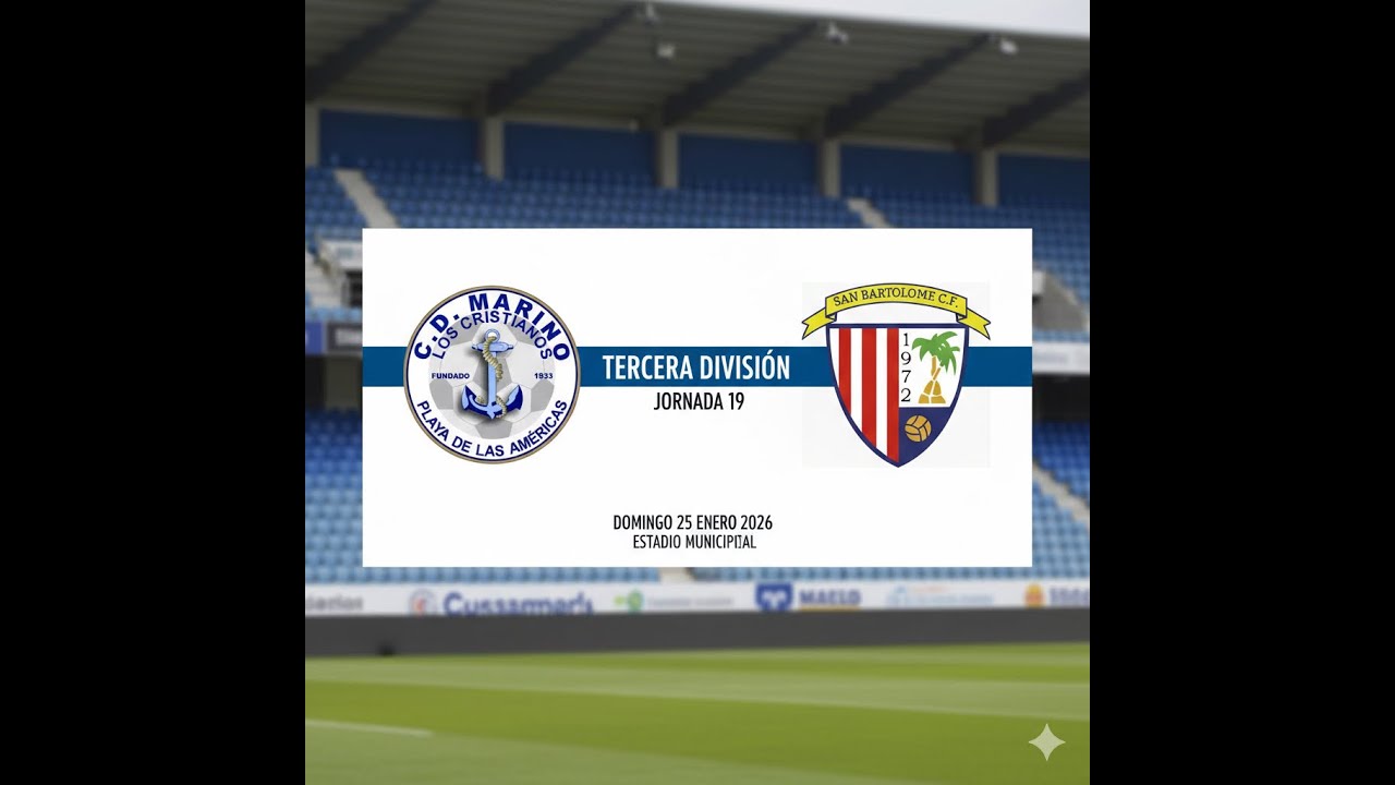 CD Marino vs San Bartolome CF.-25/01/2026
