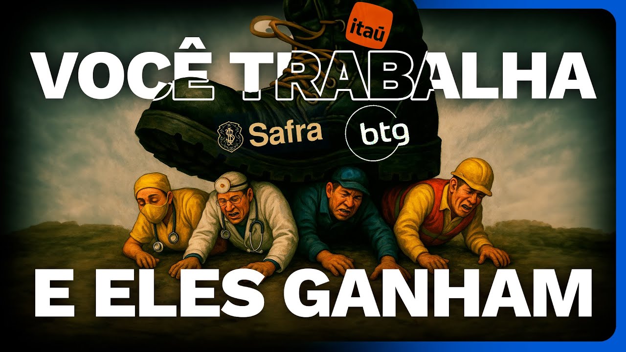 Brasil, O PARAÍSO dos Banqueiros