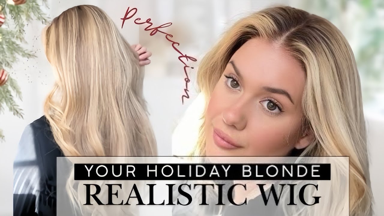 Your Holiday Blonde Wig | Completely Glueless Wig Install | Perfect for Beginners | RPGSHOW #wigs
