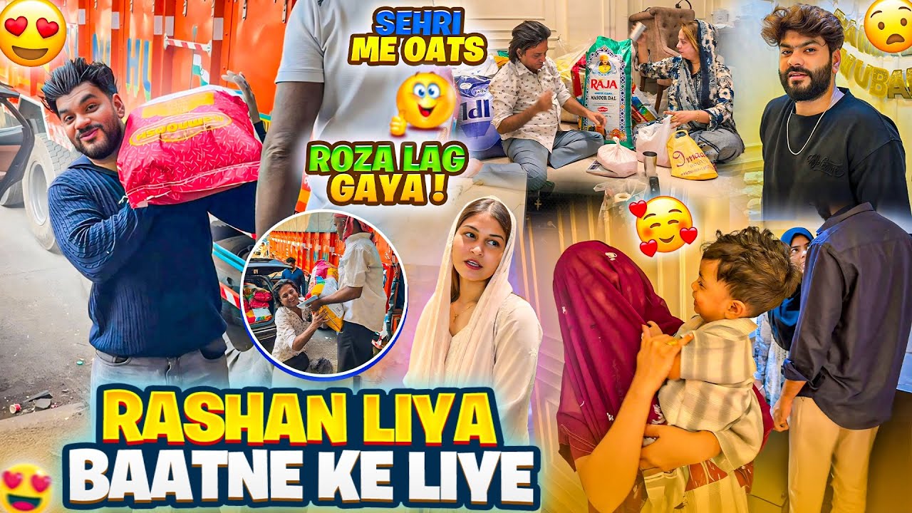 Rashan Liya Baatne Ke Liye 😍| Roza Lag Gaya 😂| Sehri Me Oats | Fokats | Abresh & Zeeshan
