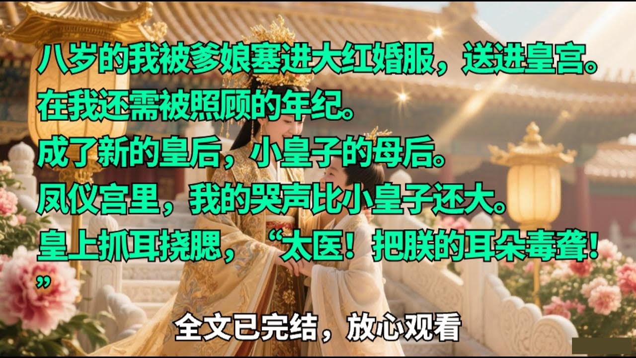 深宫计：幼年皇后被迫养娃，隐忍十年为姐复仇#小说推文 #反转#深宫#权谋#古风小说