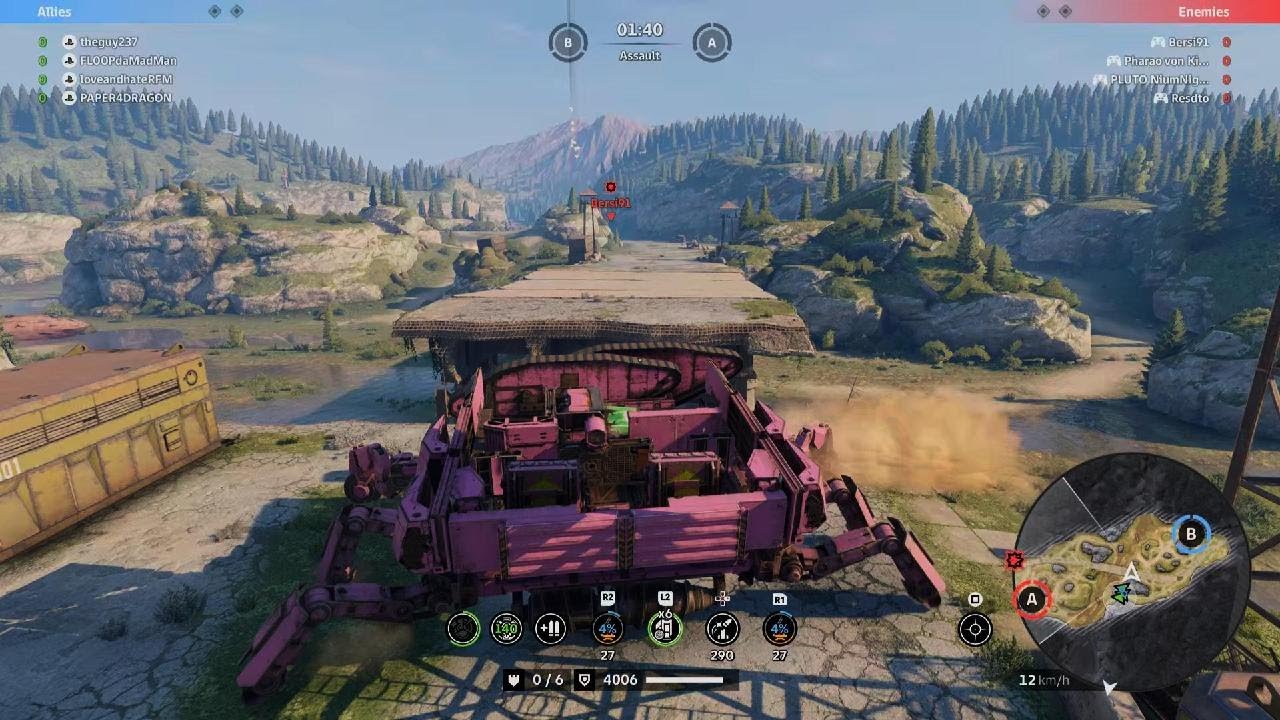 MPYR clan wars | Crossout ps5 #41
