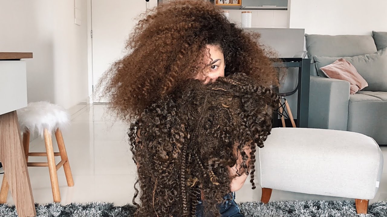 COMO MEU CABELO FICOU QUANDO TIREI AS TRANÇAS