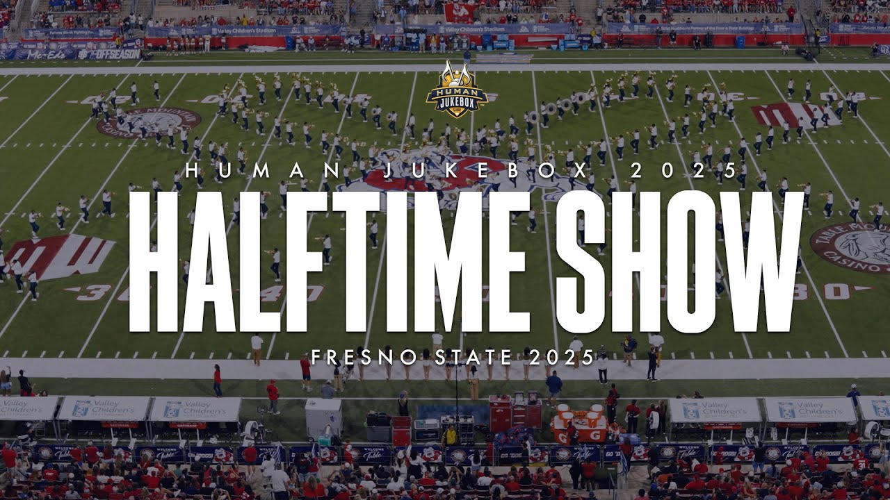 Southern University Human Jukebox 2025 | Halftime Show | Fresno State