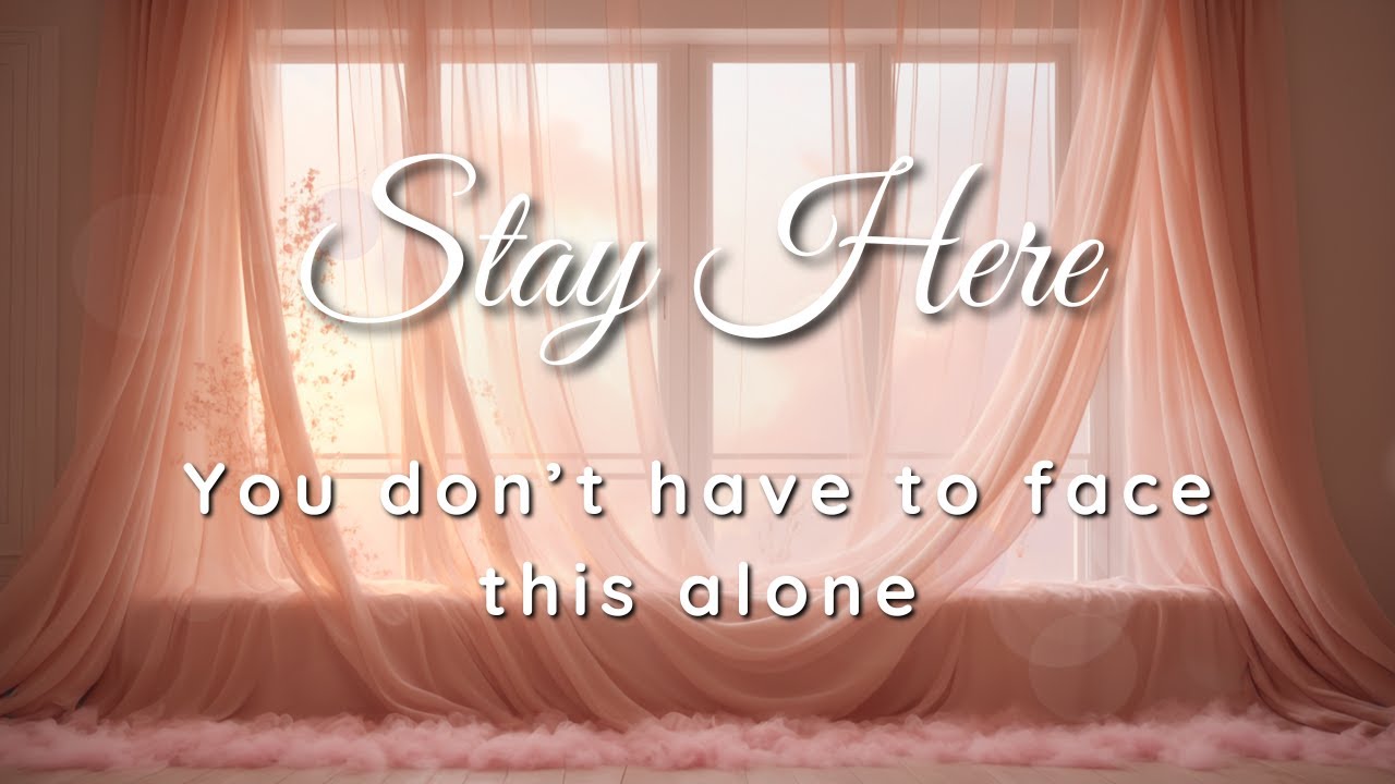 Just Stay With Me | ASMR Positive Affirmations for Men | Calm Anxiety and Feel Safe