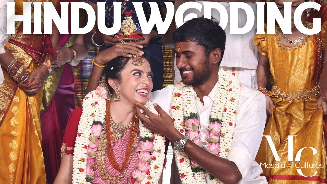 Our Tamil Hindu Wedding, Latina in India - South Indian Style - Masala of Cultures