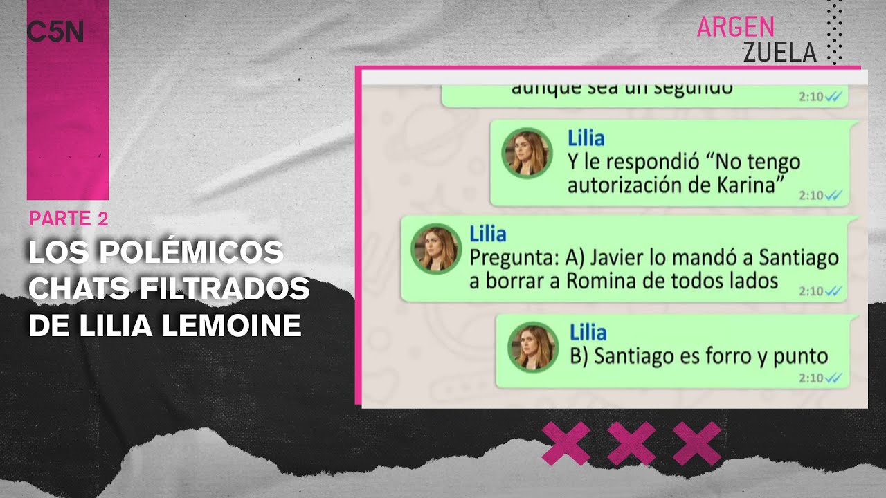 La DOBLE VIDA de LILIA LEMOINE: CHATS, INTIMIDADES y TRAICIONES | PARTE 2