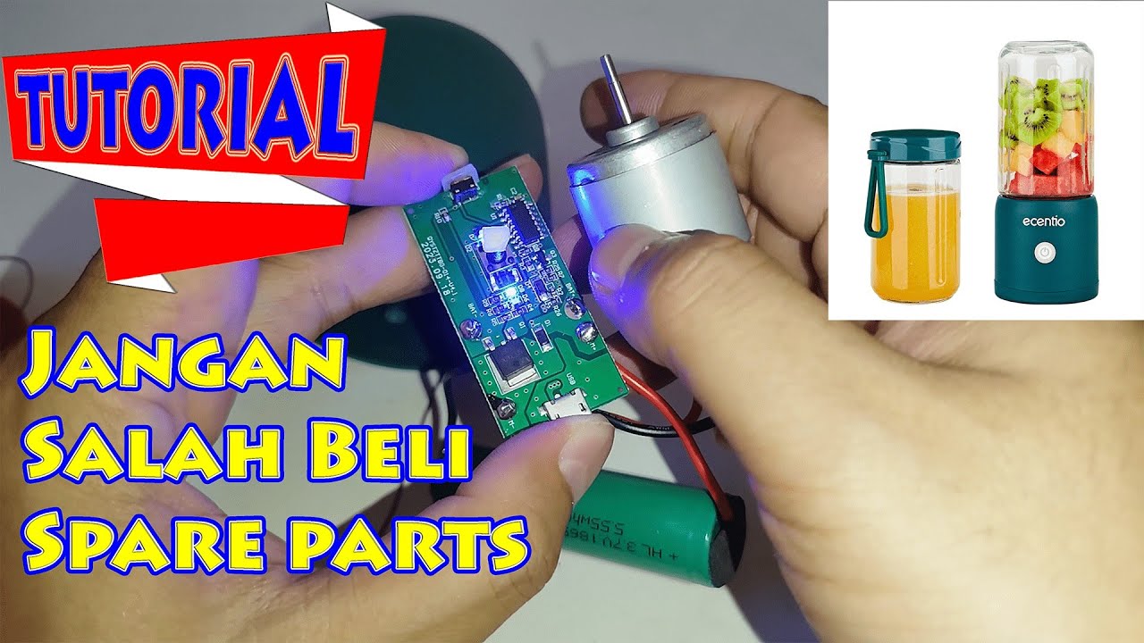Cara Memperbaiki Blender Portable Ecentio Dengan Mudah