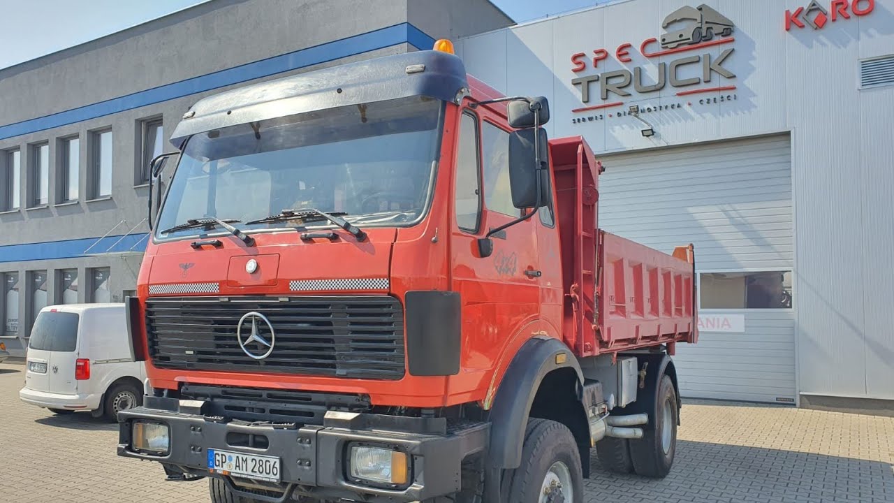 MERCEDES-BENZ SK 1935, Full Steel, 4x4 ,V8 engine, 13 tons rear