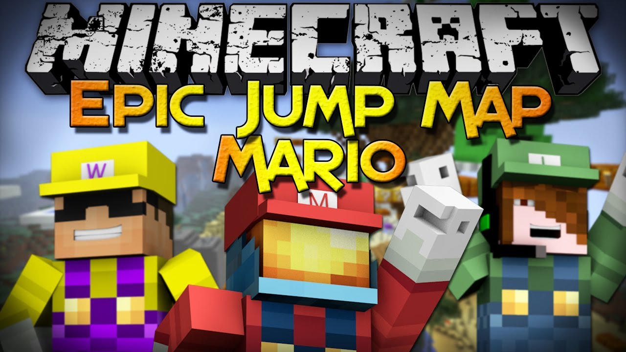 Minecraft: Epic Jump Map - Mario Edition (Part 1)