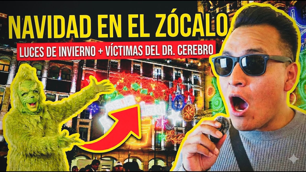 Lo que nadie te contó del FESTIVAL LUCES DE INVIERNO: El Zócalo como nunca lo viste.
