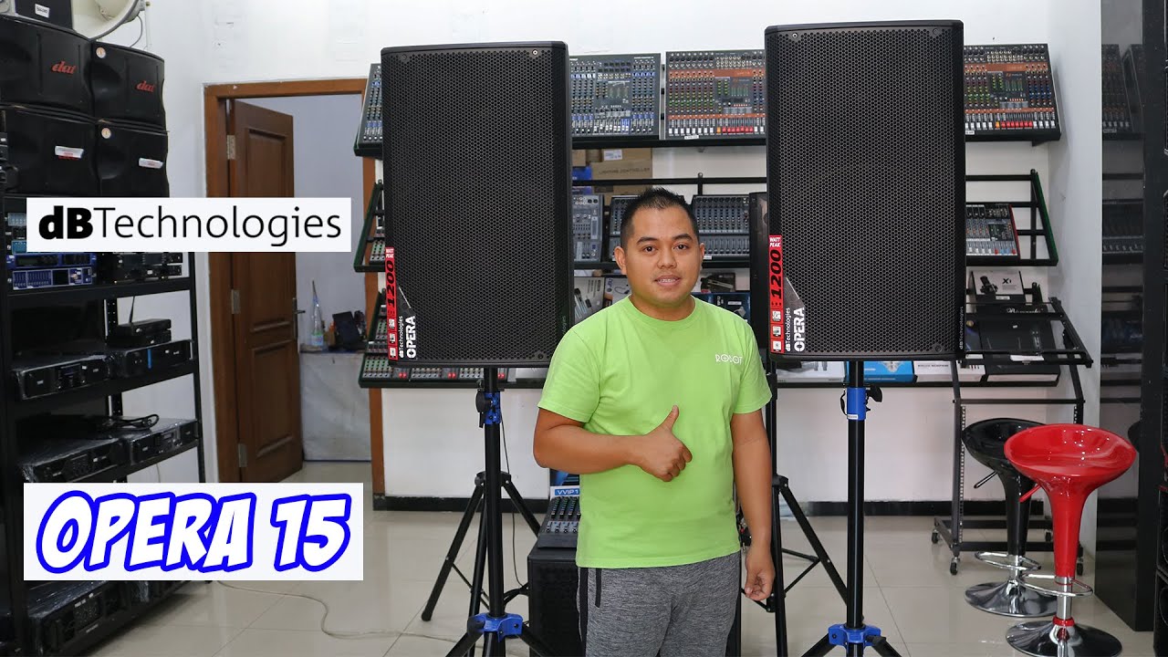 db technologies Italy Speaker Aktif 15inc Tipe OPERA 15