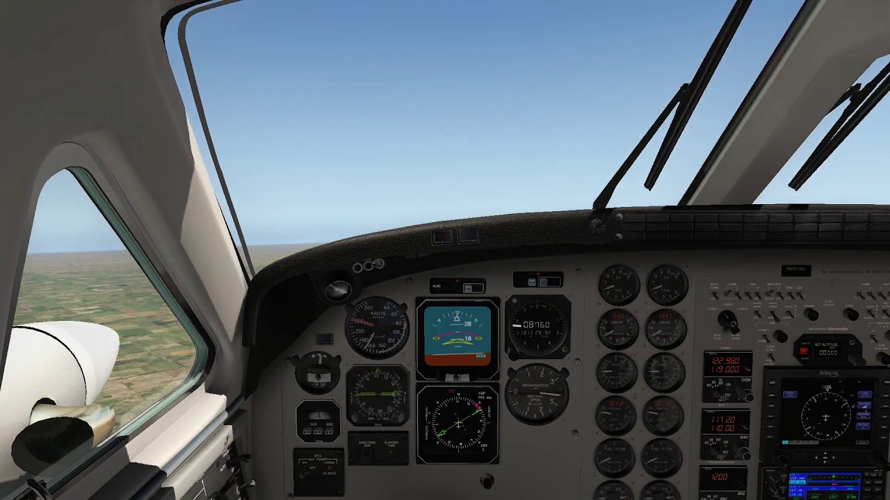 X-Plane 11 - Will It Do It? - King Air C90