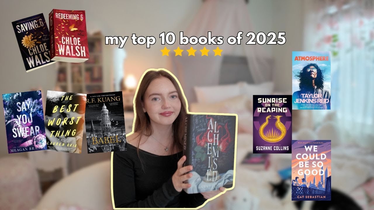 В этом году я прочитала 140 книг... вот мои 10 любимых.