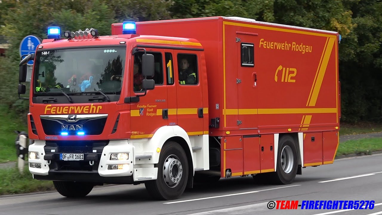 [Feuer in der China-Mauer] Gro&szlig;einsatz f&uuml;r Feuerwehr und Rettungsdienst in Rodgau Nieder-Roden