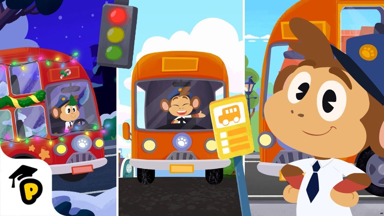 The best of Bip's Bus Ride | Kids Learning Cartoon | Dr. Panda TotoTime Season 1 & 2