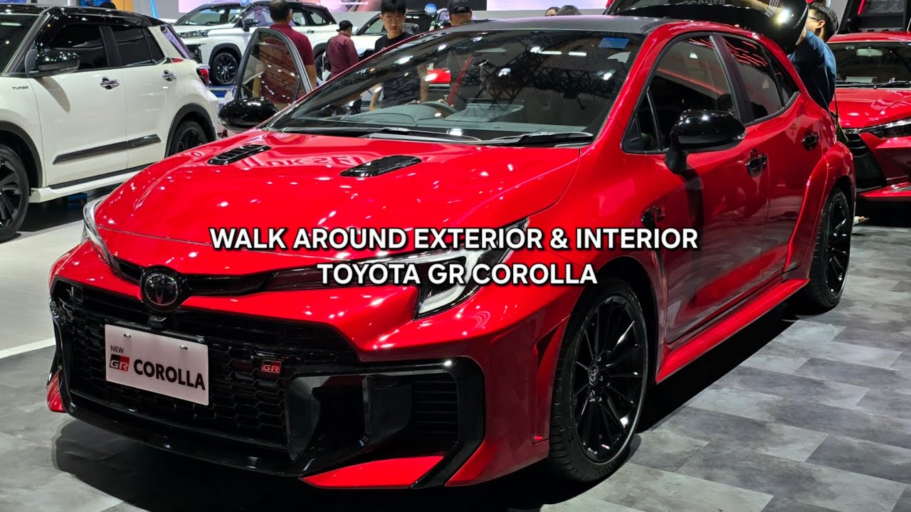 WALK AROUND EXTERIOR & INTERIOR TOYOTA GR COROLLA